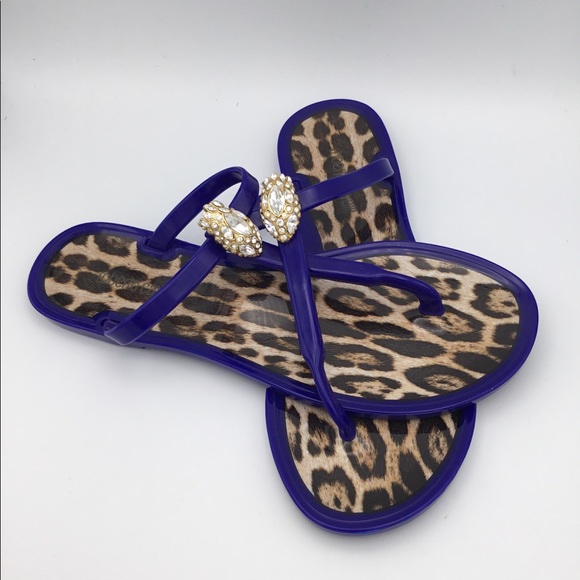Roberto Cavalli purple blueish sandals 🩴 - Picture 4 of 8